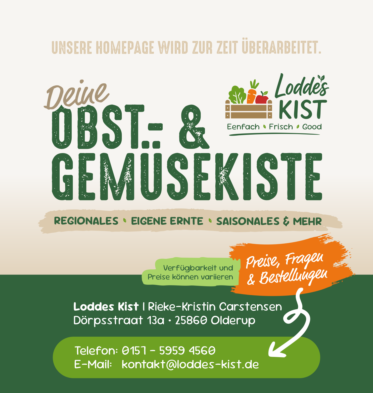 Loddes Kist – Regionales Obst und Gemüse